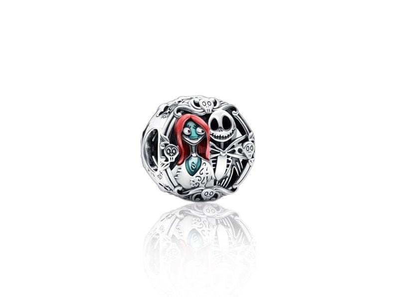 Nightmare Before Christmas Charm, S925 Sterling Silver Dangle