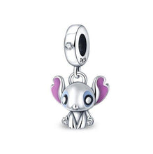 Lilo & Stitch  dangle charm for women bracelet S925 Sterling Silver  / friend birthday gifts, Christmas gift