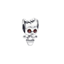 Marvel Guardians Of The Galaxy Dancing Groot bead charm for women bracelet S925 Sterling Silver Gift For Women / friend birthday Gifts