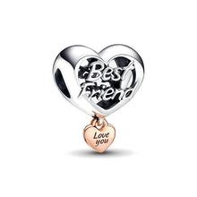 Sterling Silver Winnie the Pooh & Piglet Dangle Charm