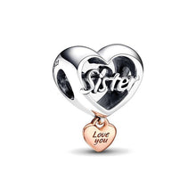 Sterling Silver Winnie the Pooh & Piglet Dangle Charm