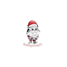 Playful Santa Charm Dangle charm for women bracelet S925 Sterling Silver  / friend birthday gifts, Christmas gift