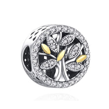 Family Tree of Life bead charm for women bracelet S925 Sterling Silver Gifts For Women / friend birthday gifts Christmas tree charm