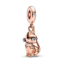 Sterling Silver Winnie the Pooh & Piglet Dangle Charm