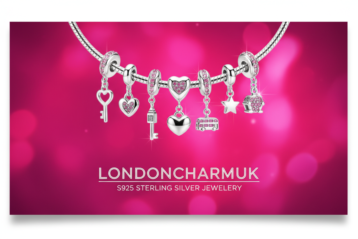 LONDONCHARMUK Bright Pink Header Banner